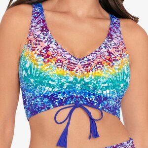 Skinny Dippers Alice Shirr Thing Triangle Top